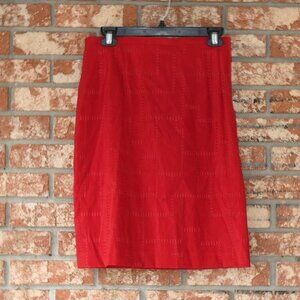 HARVE Benard Red Skirt
